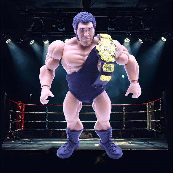 Andre the Giant – WWE Retro Sammler Actionfigur (US Prime Career Edition)